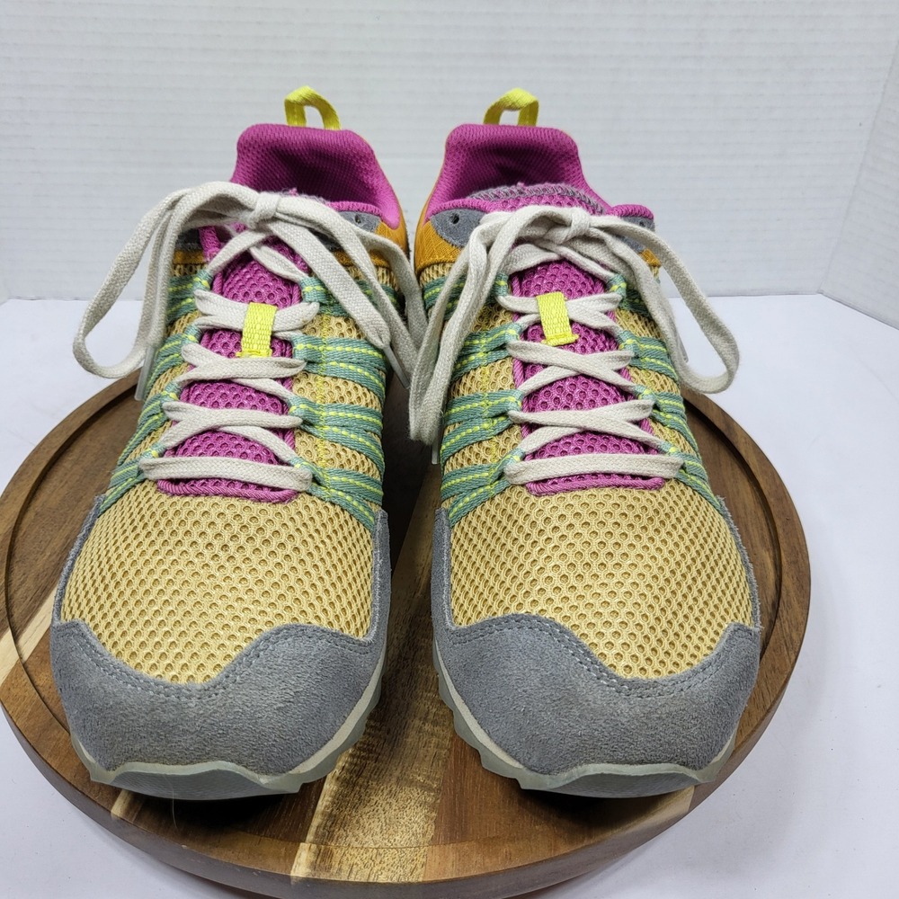 Merrell Alpine Sneaker Womens 10 Gold Pink Excellent Gorpcore Hiking J005418 - Picture 2 of 10